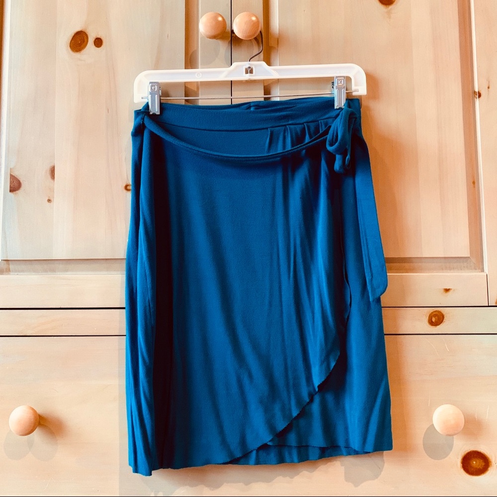Brooklyn Industries knit wrap skirt